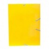 Carpeta gomas Carton Plus Folio Amarillo