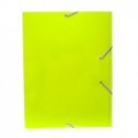 Carpeta gomas Carton Plus Folio Verde Claro
