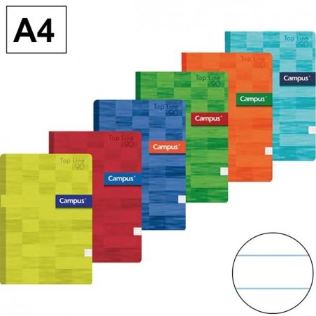Libreta Folio Grapas Campus 1 Linea 90gr