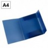 Carpeta Gomas Plastico A4 Azul