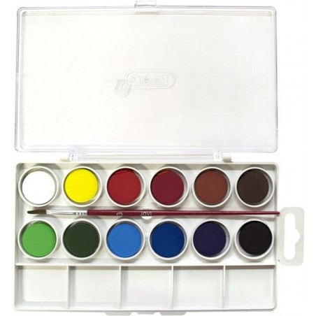 Acuarela 12 colores