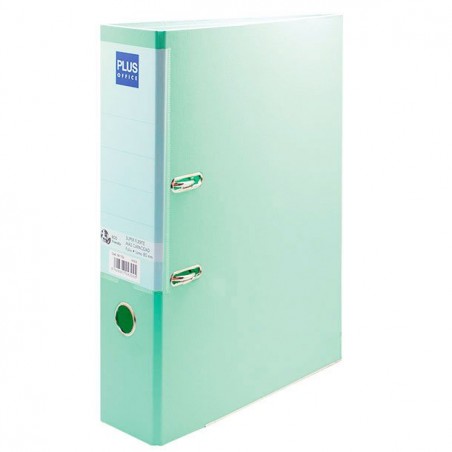 Archivador 80mm 2 Anillas Verde Pastel