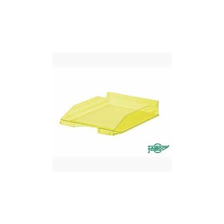 Bandeja Faibo Transparente Amarillo