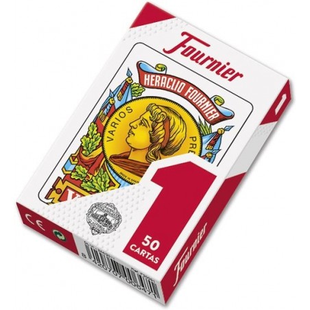 Baraja Española Fourier Caja Cartón 50 cartas