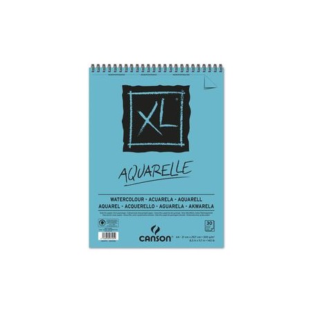 Bloc Acuarela XL A4 300gr 30hojas