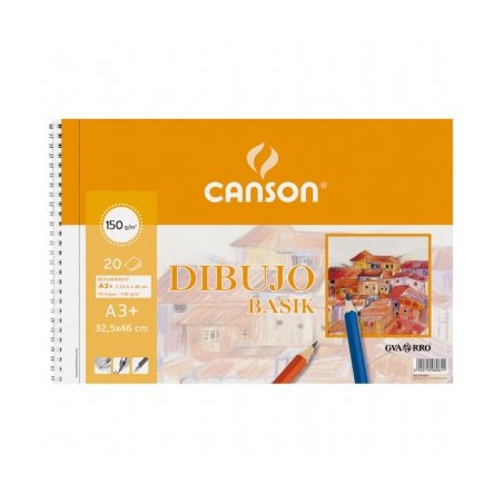 Bloc Dibujo A3 150gr Canson Liso