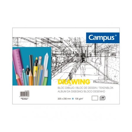 Bloc Dibujo Campus Recuadro