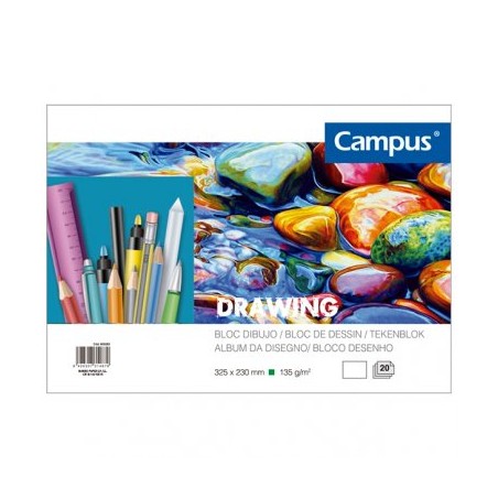 Bloc Dibujo Campus Sin Recuadro