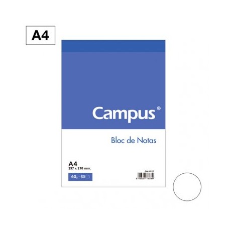 Bloc Notas A4 Campus Liso