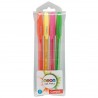 Boligrafo Gel Campus 4uds Neon