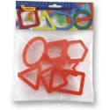 Bolsa moldes figuras geometricas Jovi