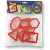 Bolsa moldes figuras geometricas Jovi