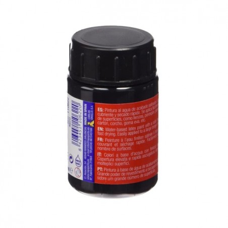 Bote Pajarita 35ml Negro