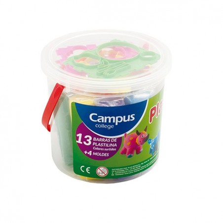 Bote Plastilina 13 barras