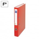 Carpeta 2 anillas Lomo Estrecho E-1R Rojo