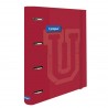 Carpeta 4 anillas Campus Soft con Recambio Rojo