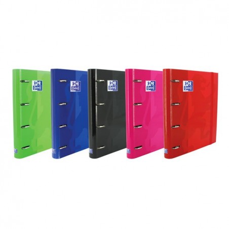 Carpeta A4 Oxford 4 anillas con recambio