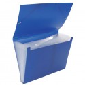Carpeta Clasificadora Plástico Opaca Azul