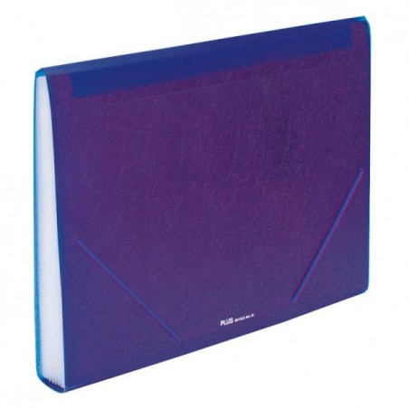 Carpeta Clasificadora Plástico Opaca Violeta