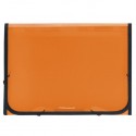 Carpeta Clasificadora Plástico Translúcida Naranja