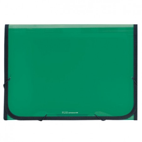 Carpeta Clasificadora Plástico Translúcida Verde