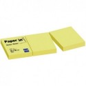 BLOC NOTAS ADHESIVAS REPOSICIONABLES PAPER IN AMARILLAS 40X50MM