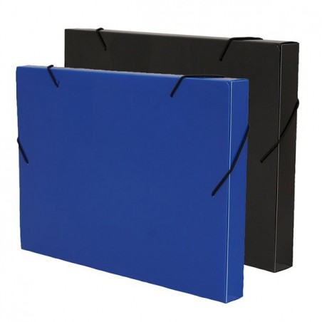 Carpeta Proyecto Plástico Plus Azul