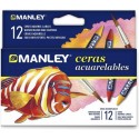 Ceras Acuarelables Manley 12uds