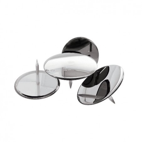 Chinchetas Plateadas 50uds Campus