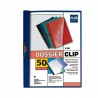 Dossier Clip 50 Hojas Azul