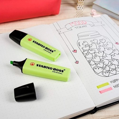 Fluorescente Pastel Stabilo Lima 70/133